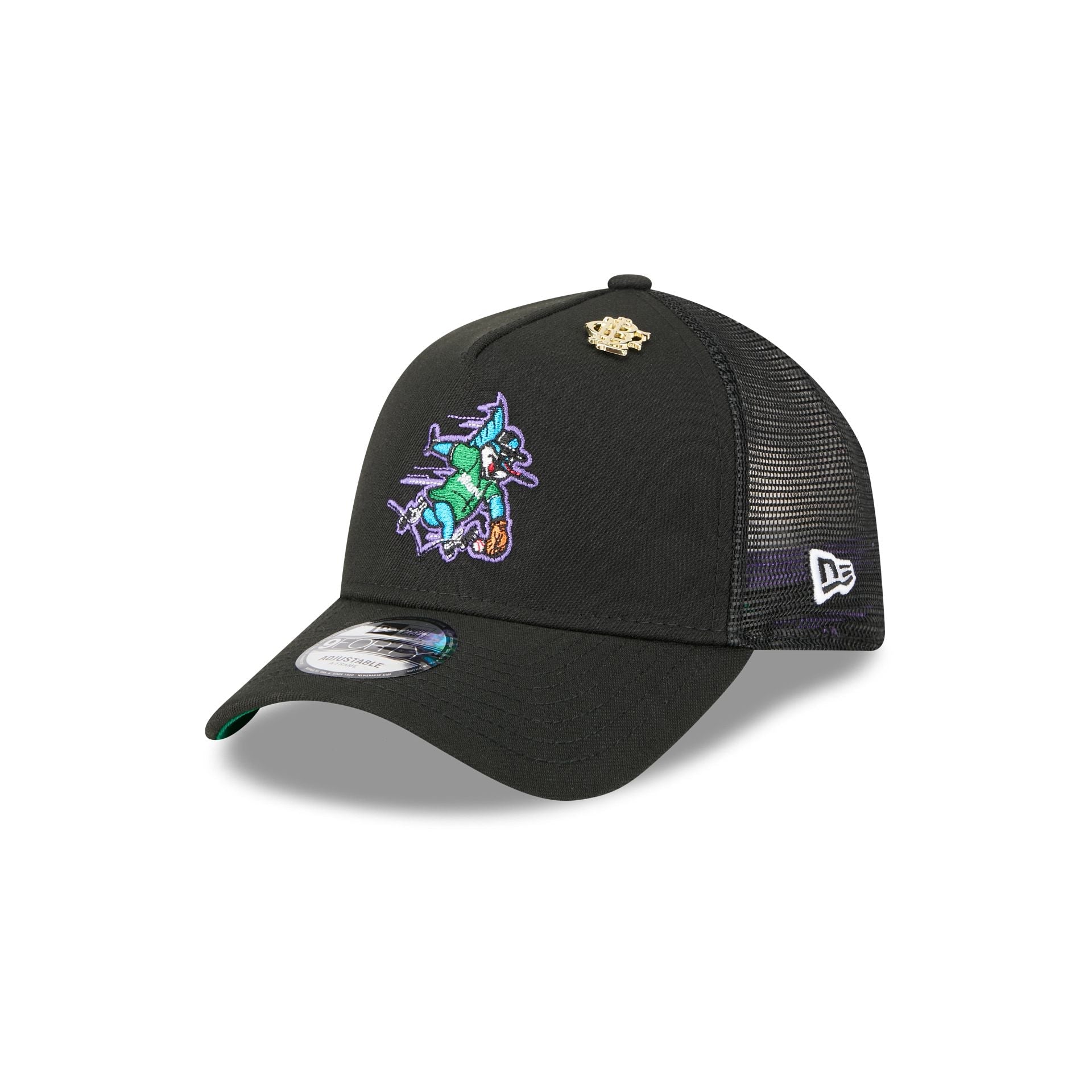 Big League Chew x Miami Marlins 9FORTY A-Frame Trucker Hat