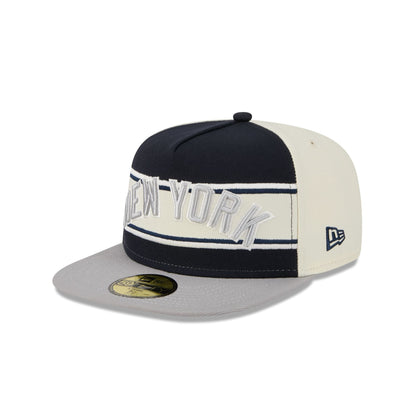 New York Yankees Summer Derby 59FIFTY A-Frame Fitted Hat