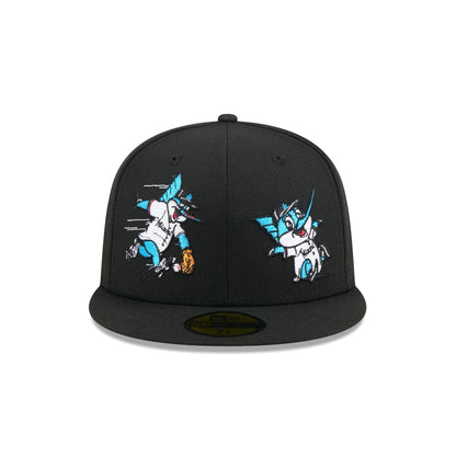 Miami Marlins Generation Mascots 59FIFTY Fitted Hat