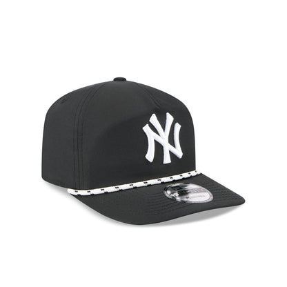 New York Yankees Black and White Rope 19TWENTY Snapback Hat