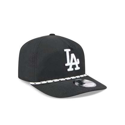 Los Angeles Dodgers Black and White Rope 19TWENTY Snapback Hat