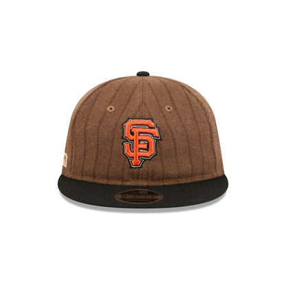 San Francisco Giants Three Looms Wool Pinstripe Retro Crown 9FIFTY Adjustable Hat
