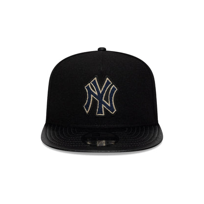 New York Yankees Wool Letterman 9FIFTY A-Frame Snapback Hat