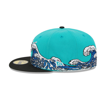 Miami Marlins Tidal Flow 59FIFTY Fitted Hat