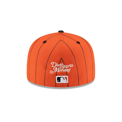Diet Starts Monday x San Francisco Giants Pinstripe 59FIFTY Fitted Hat