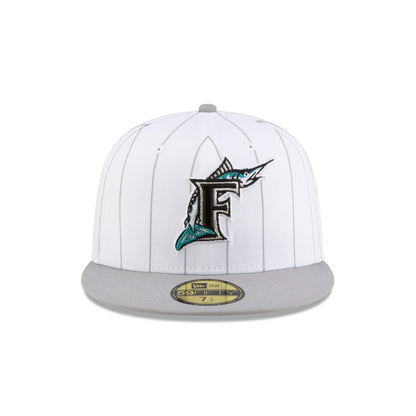 Diet Starts Monday x Miami Marlins Pinstripe 59FIFTY Fitted Hat