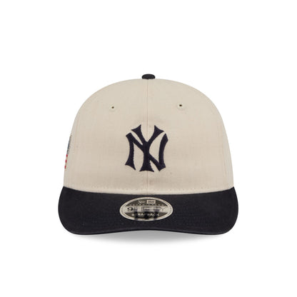 New York Yankees Three Looms Americana Herringbone Retro Crown 9FIFTY Adjustable Hat