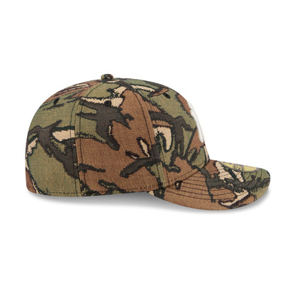 New York Yankees Three Looms Jacquard Camo 59FIFTY Fitted Hat