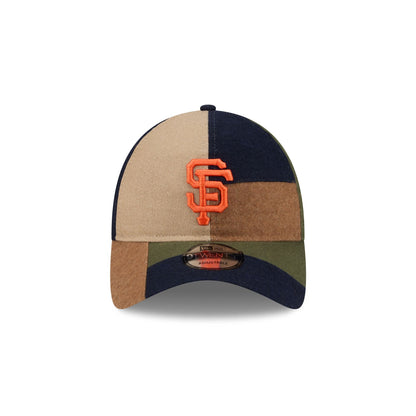 San Francisco Giants Three Looms Cotton Twill Patchwork 9TWENTY Adjustable Hat