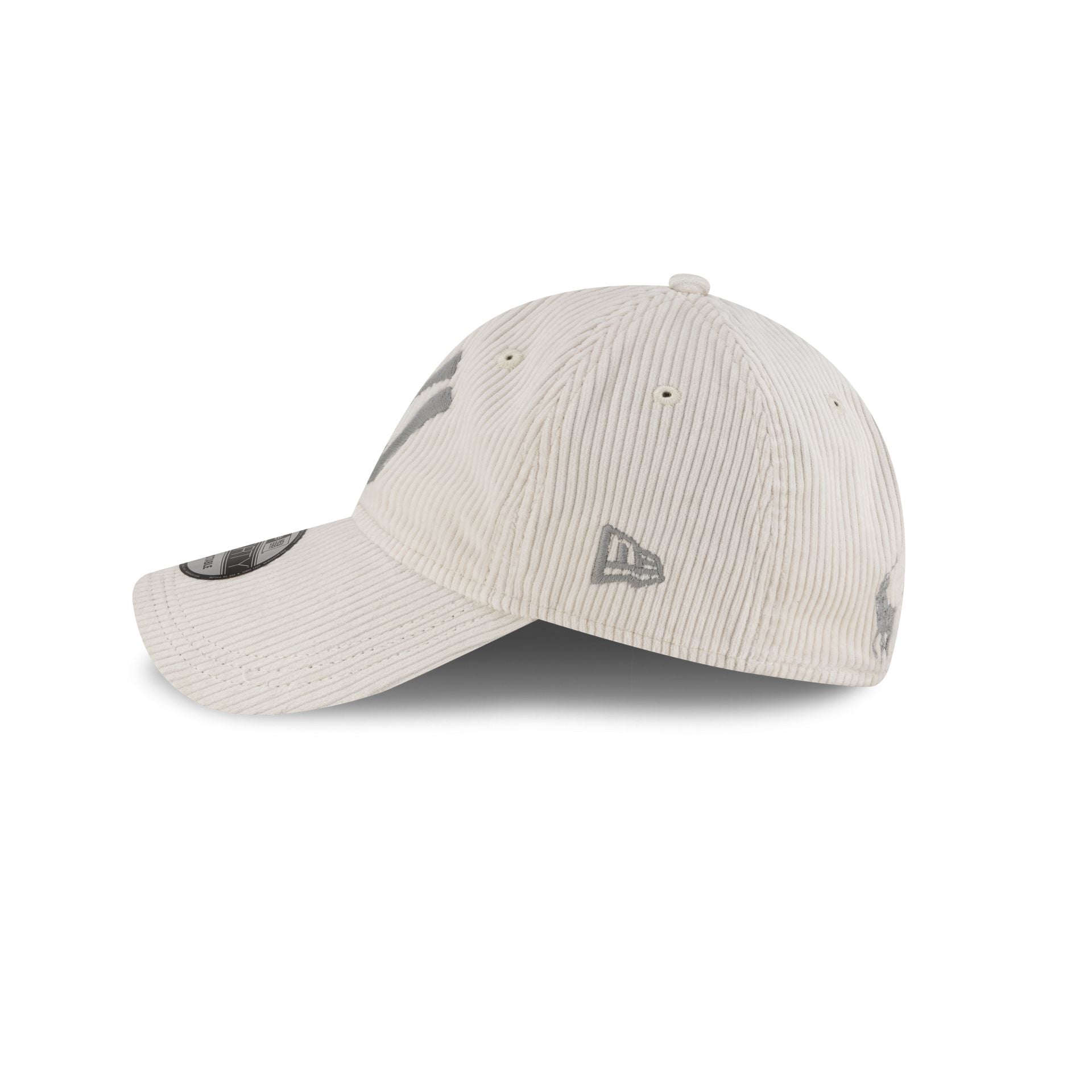 Ralph Lauren x New York Yankees Chrome Corduroy Long Bill 9FORTY Adjustable Hat