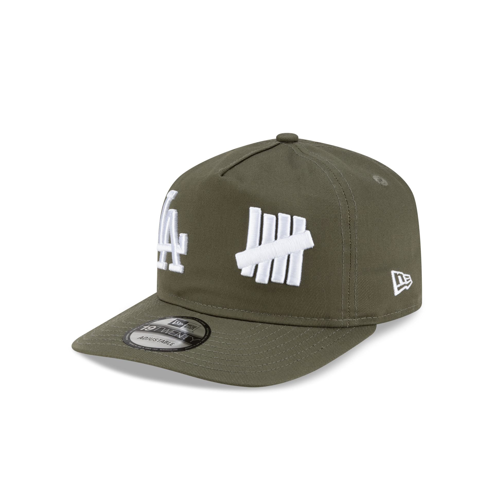 Undefeated x Los Angeles Dodgers Tally Olive 19TWENTY Adjustable Hat