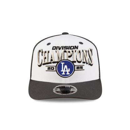 Los Angeles Dodgers 2025 Regular Season Division Champions Locker Room 9SEVENTY Stretch-Snap Hat