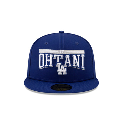 Los Angeles Dodgers Shohei Ohtani Blue 59FIFTY Fitted Hat