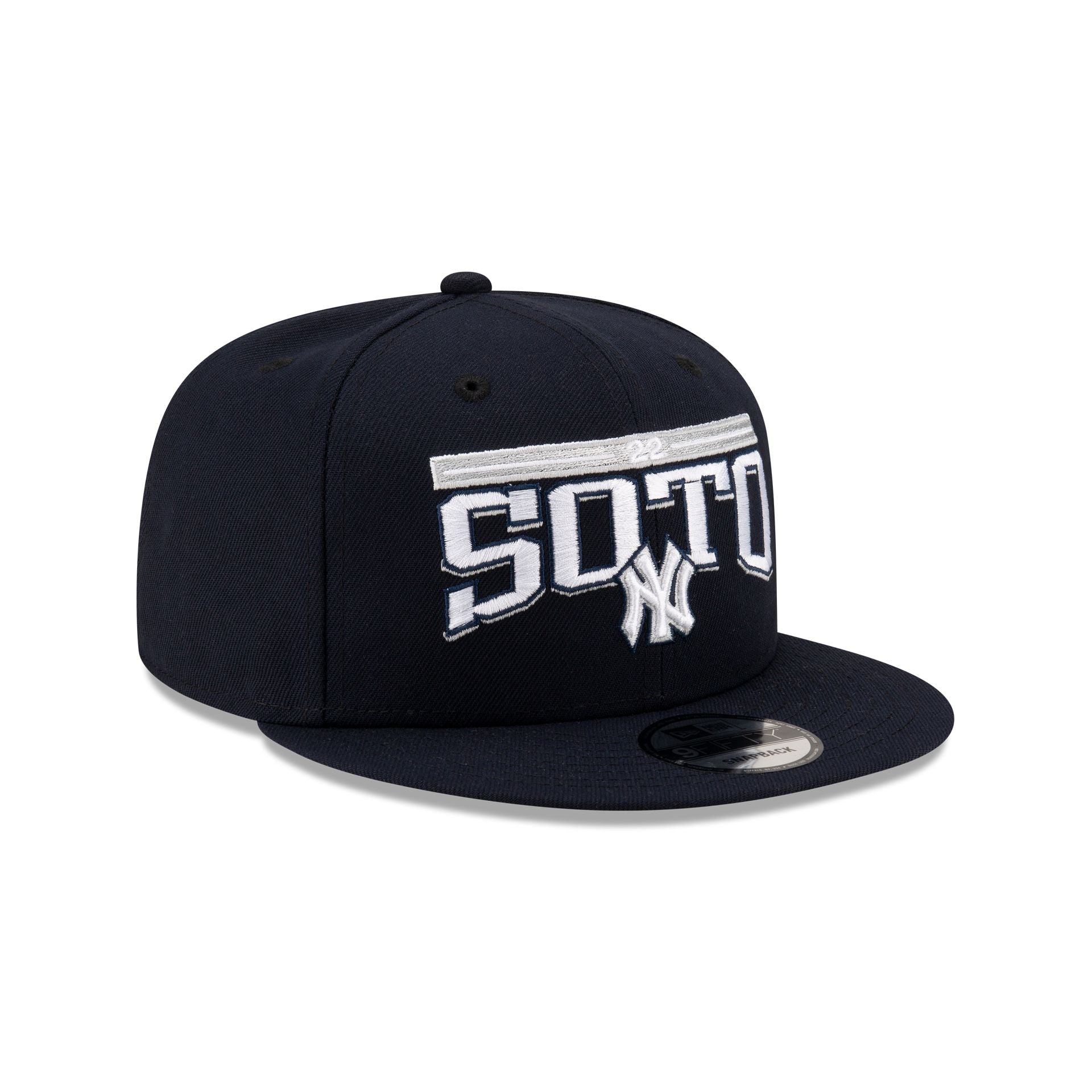 New York Yankees Juan Soto Navy 9FIFTY Snapback Hat
