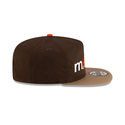 Tyler Herro x Miami Marlins Walnut Khaki Golfer Hat