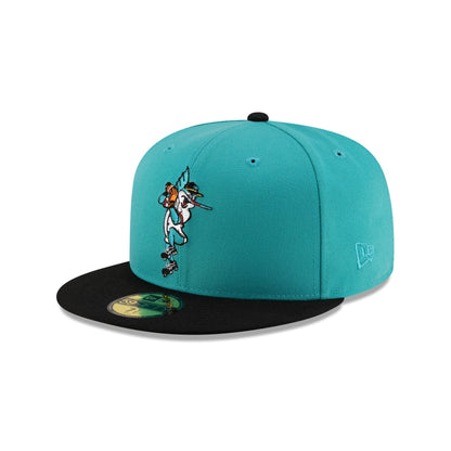Miami Marlins Mascot Blue 59FIFTY Fitted Hat