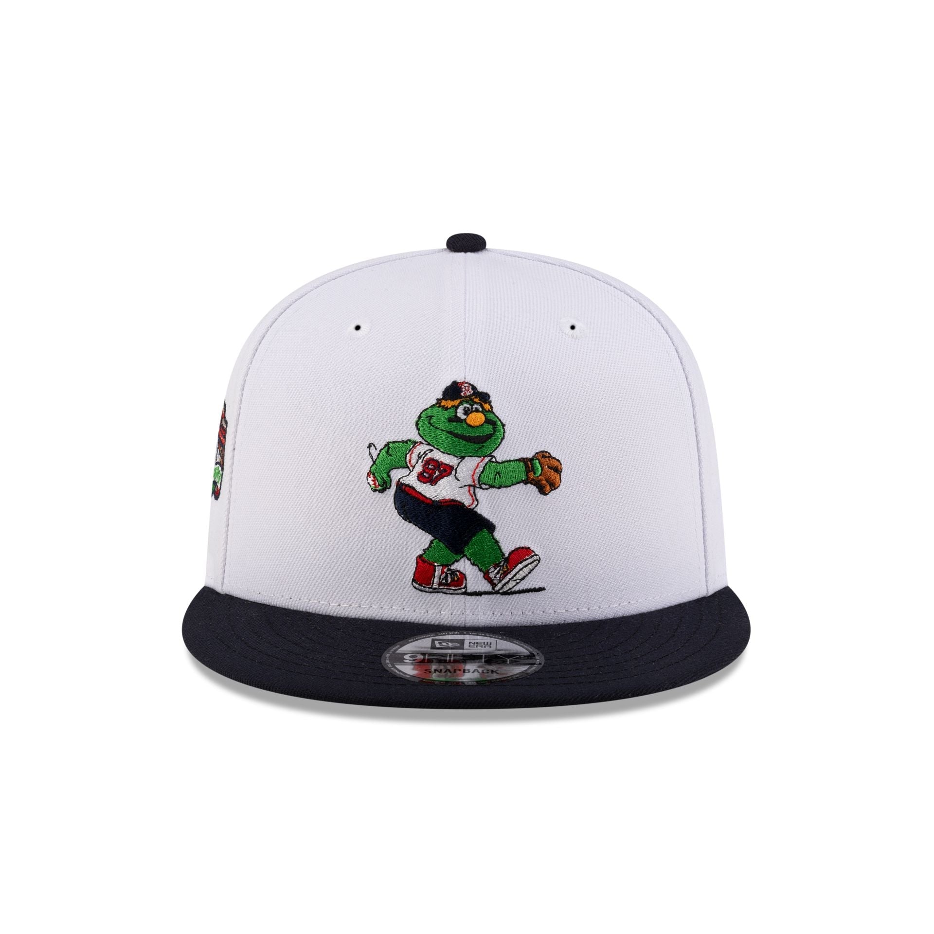 Boston Red Sox Mascot White 9FIFTY Snapback Hat