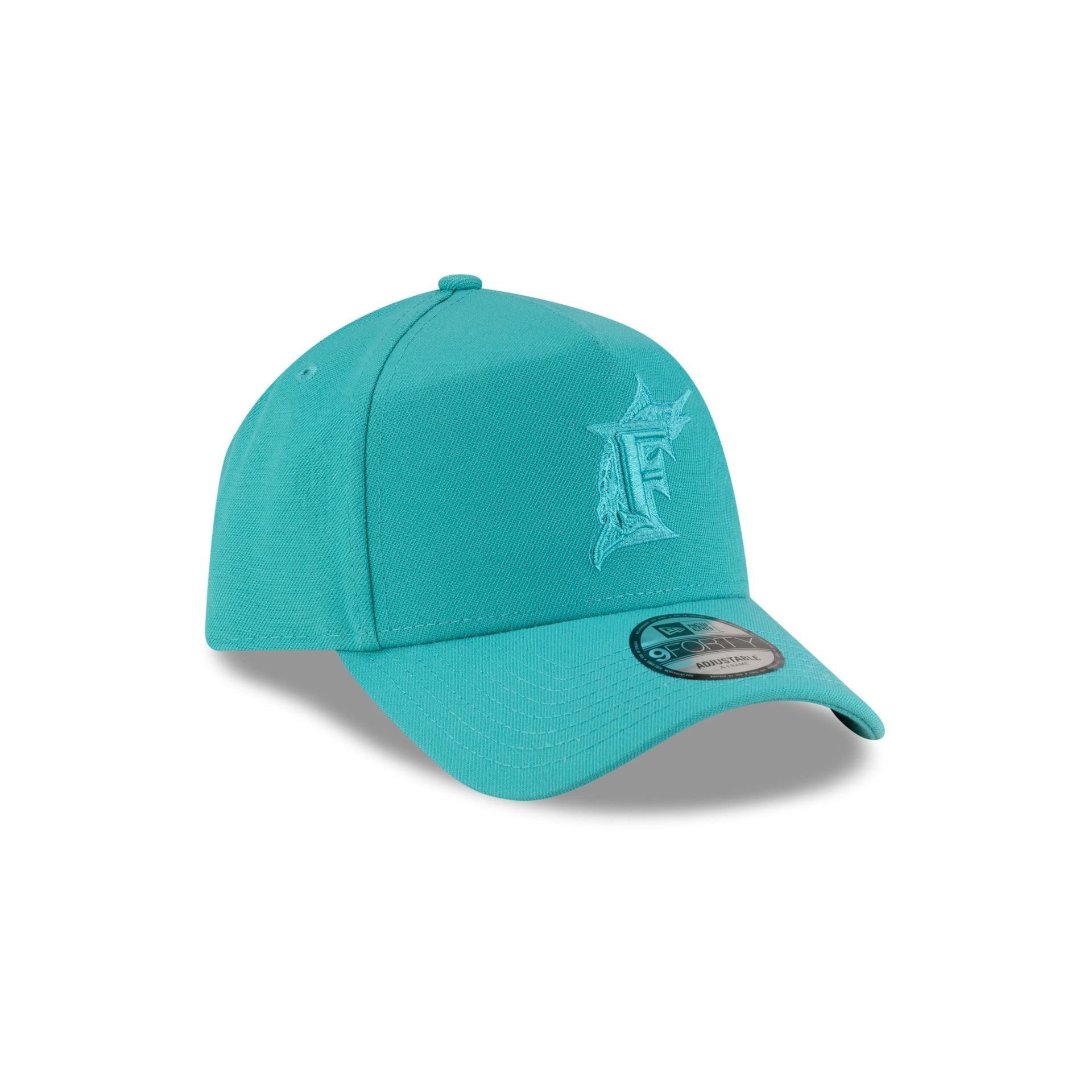 Miami Marlins Teal 9FORTY A-Frame Snapback Hat