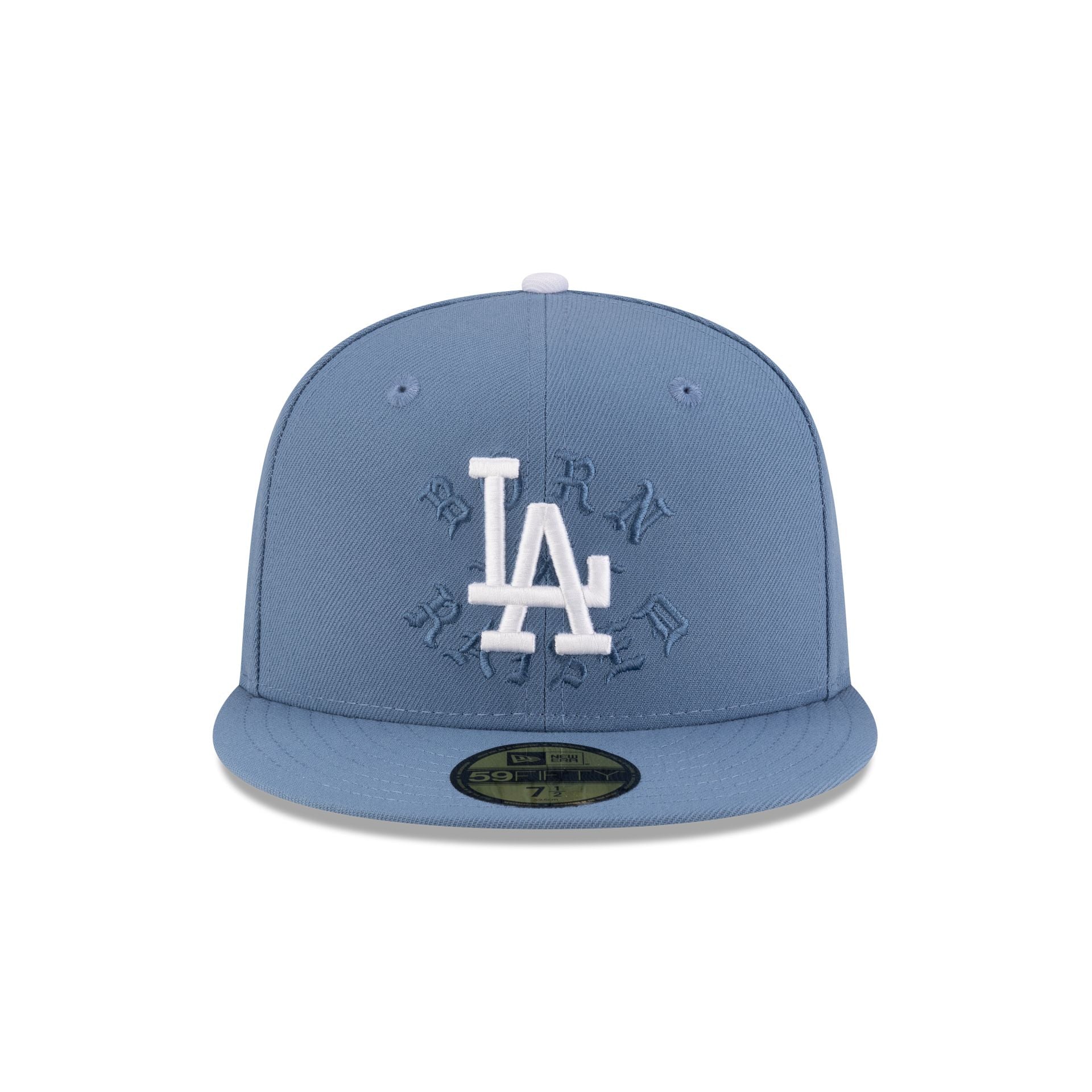 Born x Raised x Los Angeles Dodgers World Series Champions Slate 59FIFTY Fitted Hat