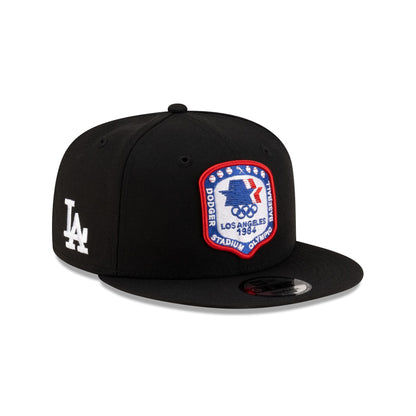 Los Angeles Dodgers 1984 Olympics Black 9FIFTY Snapback Hat