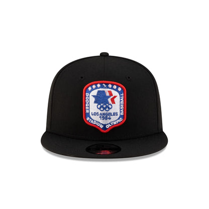 Los Angeles Dodgers 1984 Olympics Black 9FIFTY Snapback Hat