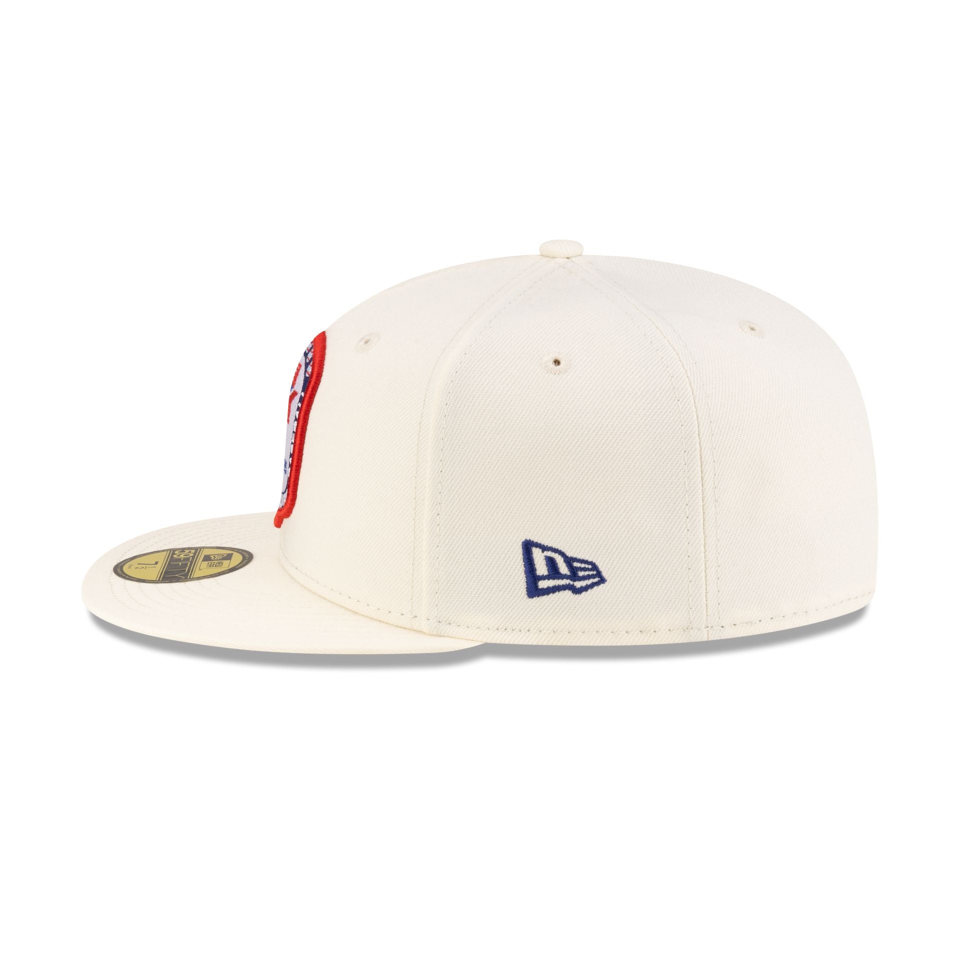 Los Angeles Dodgers 1984 Olympics Chrome White 59FIFTY Fitted Hat