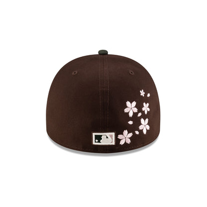 Just Caps Cherry Blossom Pittsburgh Pirates 59FIFTY A-Frame Fitted Hat