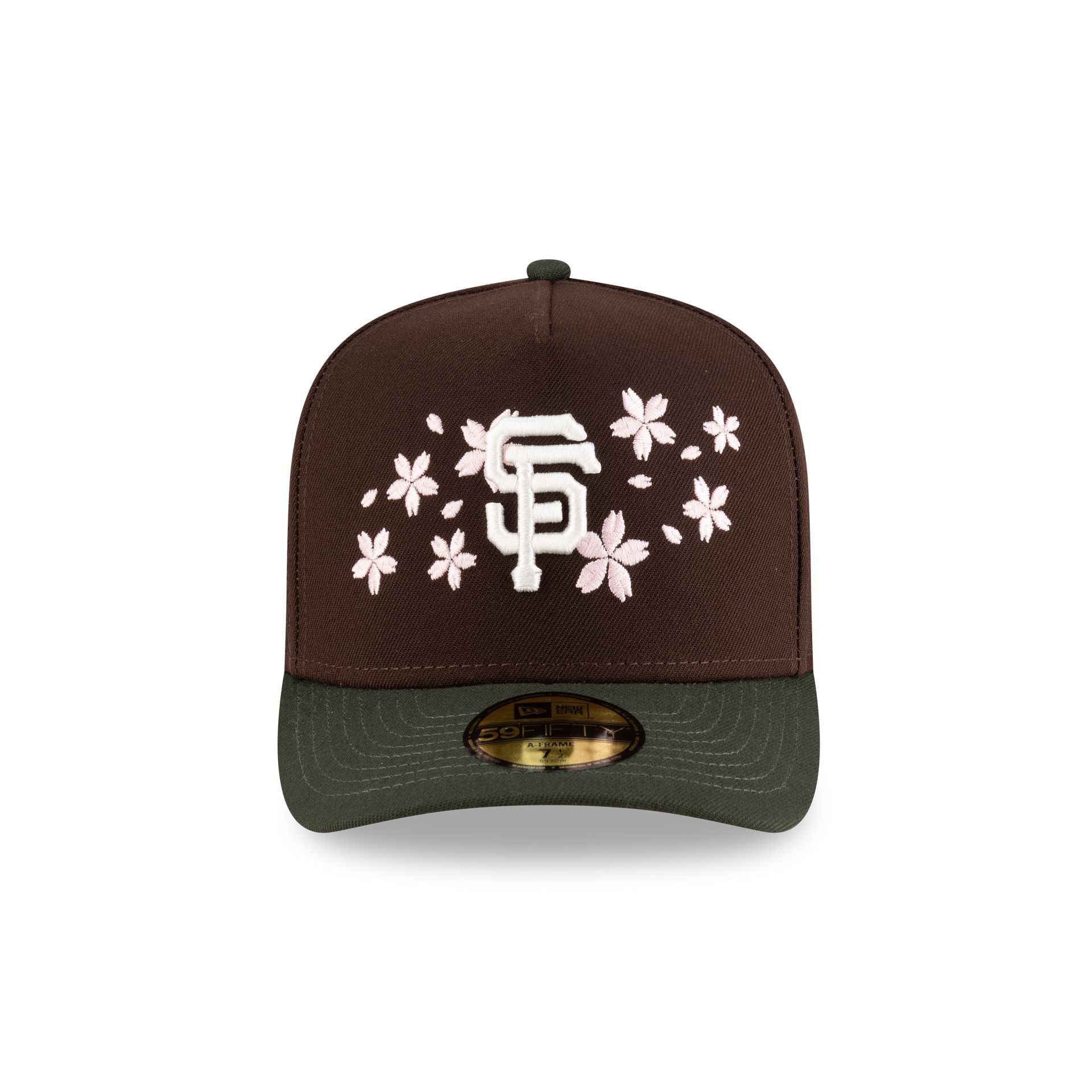 Just Caps Cherry Blossom San Francisco Giants 59FIFTY A-Frame Fitted Hat