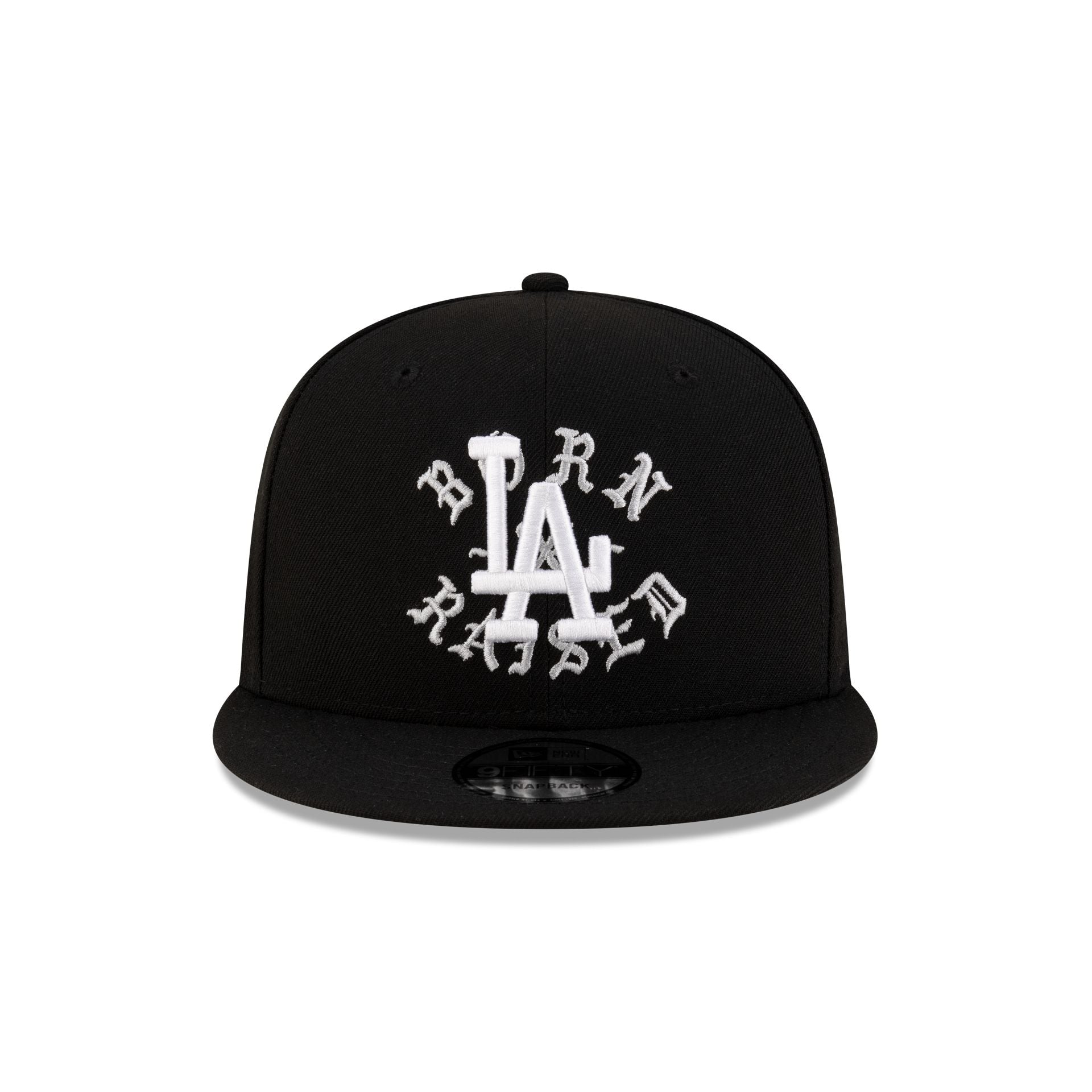 Born x Raised x Los Angeles Dodgers World Series Champions Black 9FIFTY Snapback Hat