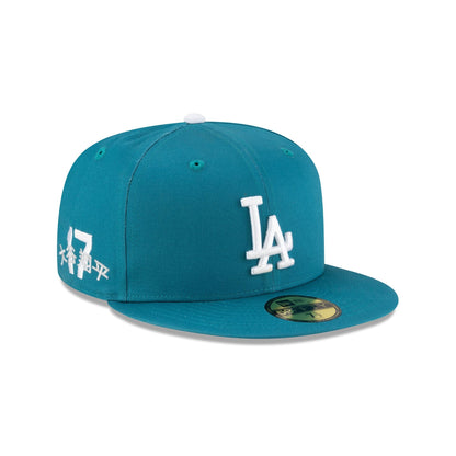 Los Angeles Dodgers Shohei Ohtani Teal 59FIFTY Fitted Hat