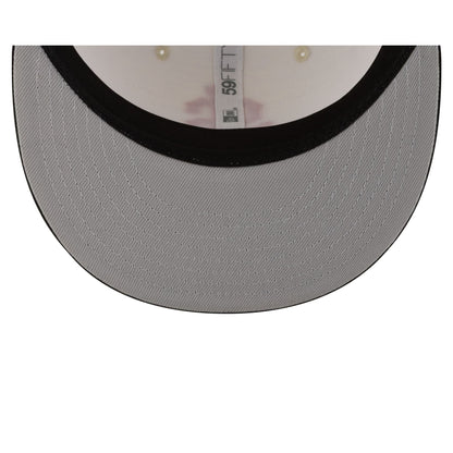 San Francisco Giants Upside Down Logo Chrome 59FIFTY Fitted Hat