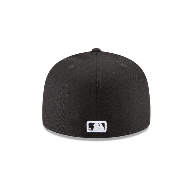 Los Angeles Dodgers Alternate Black and White Basic 59FIFTY Fitted Hat