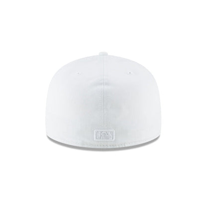 Los Angeles Dodgers Whiteout Basic 59FIFTY Fitted Hat