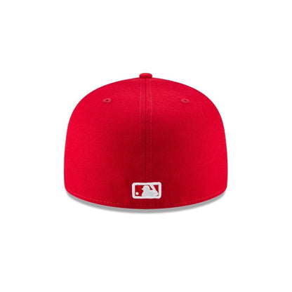 Boston Red Sox Scarlet Basic 59FIFTY Fitted Hat